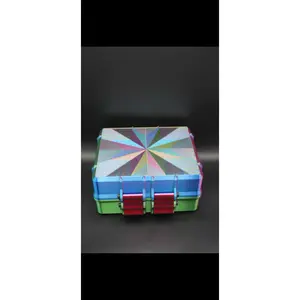 “Joker” edition -  3ml (50 or 100 vials) - Peptide Storage Container - Secure Stylish Protection Plastic Box Organizer for Peptides GLP-1s - Fits Vials Up to 17mm Diameter