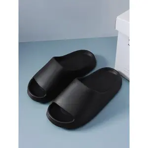 Pair Couple Home Beach Slides Slipper One Piece Thick Sole Lightweight Anti Slip Unisex