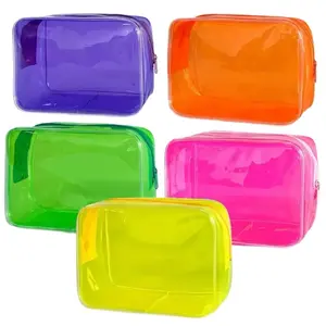 Y2K clear jelly makeup bag | colorful | Mcbling | nostalgia | trashy Y2K