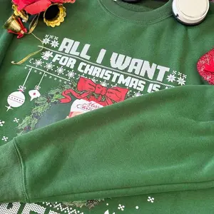 Music Ugly Sweater Christmas, Ugly Sweaters, Ugly Sweatshirt, Gift For Fans, Ugly Crewneck, Christmas Gift