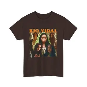 Vintage Bootleg Shirt Featuring Aubrey Plaza As Rio Vidal Tshirt Classic Cotton  T-Shirt Menswear Top Hoodie Spandex