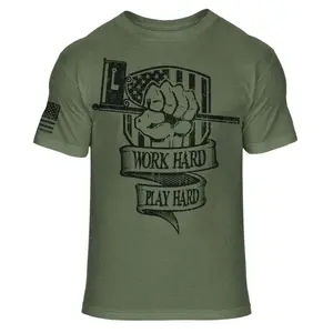 US Flag Mail Carrier T Shirt – Postal Worker Work Hard Play Hard Tee for Proud USPS Heroes Who Deliver Through Rain, Snow, and Sunshine