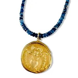 Angel Heart Kyanite Necklace