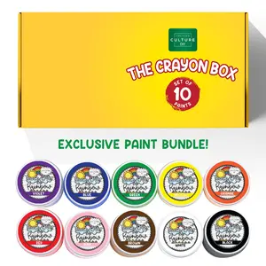 Crayon Box - 10pk 4oz Pop of Color Bundle