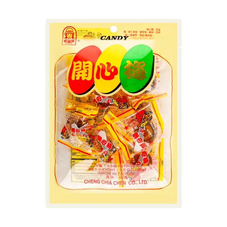 Cheng Chia Chen Traditional Sweet-Sour Candies, Delicious Snack, 100g
