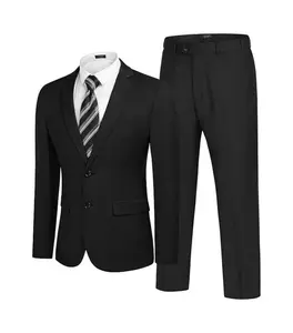 Men's Suits 2 Piece set men Suits Classic Fit 2 Button Dress Suits Tuxedo Jacket Blazer for Wedding Business Dinner Gift Ideas