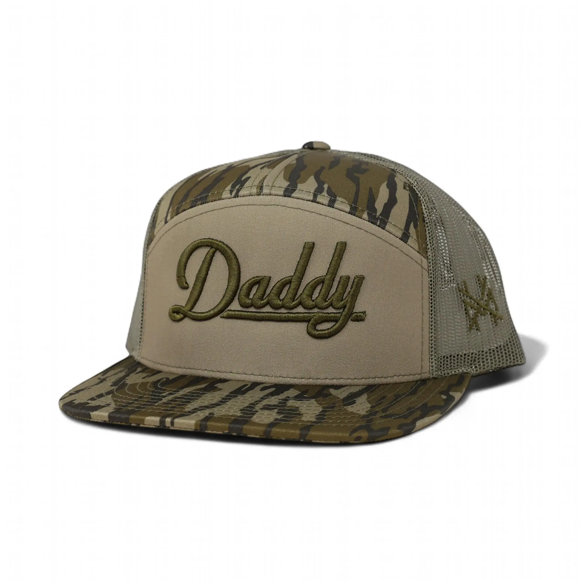 Daddy | By The Mad Hatter Co. 3D Puff Embroidery (Up To A Size 8 Head) Premium Mens Trucker Hat Gift Cap