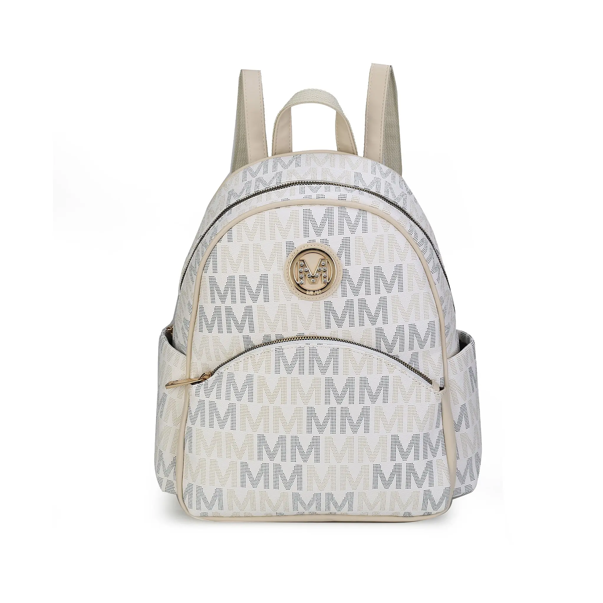 MKF Collection Palmer Signature Backpack with Adjustable Straps and Classic Design