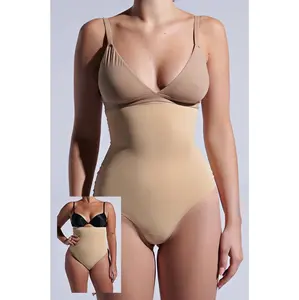 TITSY SHAPER THONG IN TAN