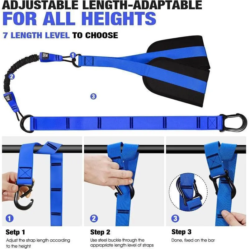 Pull Up Assistance Bands, Resistance Bands for Pull Up Bar Workout, Adjustable Heavy Duty Pull Up Assist Equipment with 4 Assistance Bands, Home Gym Fitness Exercise Strength Pull Up Assistance Bands, Resistance Bands for Pull Up Bar Workout, Adjustable Heavy Duty Pull Up Assist Equipment with 4 Assistance Bands, Home Gym Fitness Exercise Strength