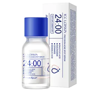 【ICE LERSKIN】10ml acne essence,Acne Drying Lotion Remove facial acne,Suitable for people with long-term facial acne [Cotton swab] balibody darktan