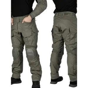Men's Classic G3 Camo Tactical Pants - Durable, Adjustable Waist for Hiking, Climbing, Camping, Outdoor Training Fishing