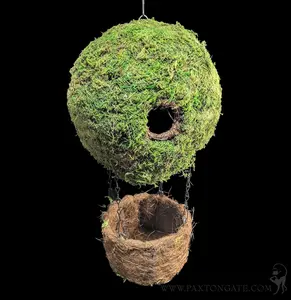 Air Balloon Moss Birdhouse