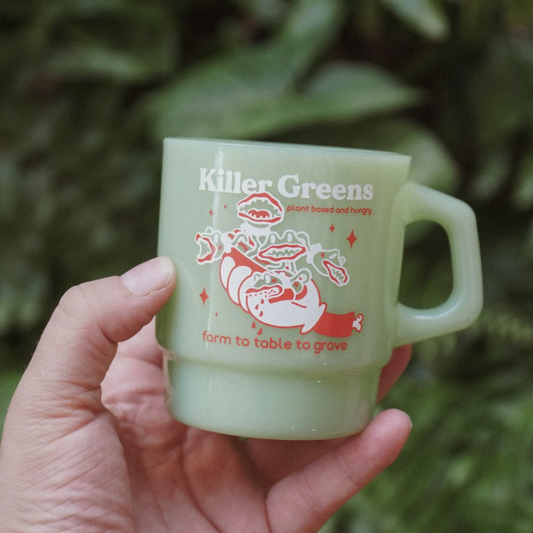 "Killer Greens" Spooky Diner Mug "Killer Greens" Spooky Diner Mug
