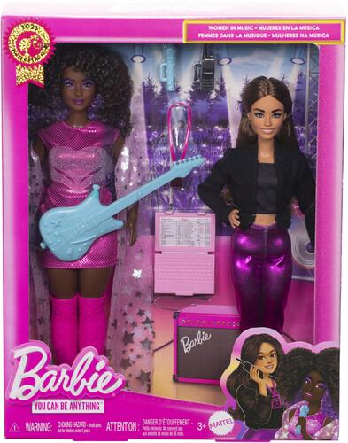 Mattel - Barbie 2025 Career of the Year Women in Music Collectible 2-Doll Set  [Collectible Figurine/Statue/Bust] Paper Doll