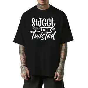 100% Cotton Sweet But Twisted Funny Candy Lover Product T-Shirt