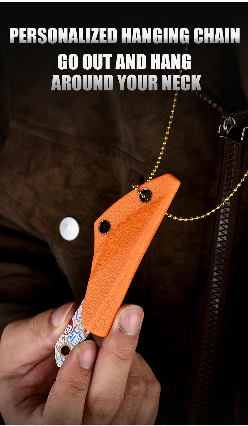 Portable keychain pocket knife, multi-functional outdoor tool, suitable for gardening, camping and DIY projects. Collectible | Commemorative knife
