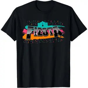 100%cotton Fiesta San Antonio T Shirt - Battle of the Alamo San Jacinto T-Shirt
