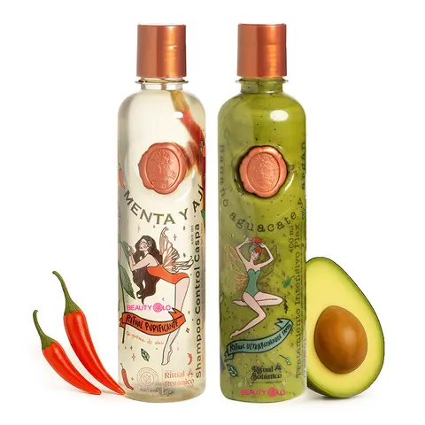 Botanico 2-Piece Fragrance-Free Anti-Dandruff Haircare Kit - 400 ml Nutritive Shampoo with Intensive Plex Treatment, Avocado, Natural Ingredients, Scalp Care for Dry Hair, Achieving Smooth, Frizz-Free Hair for Adults