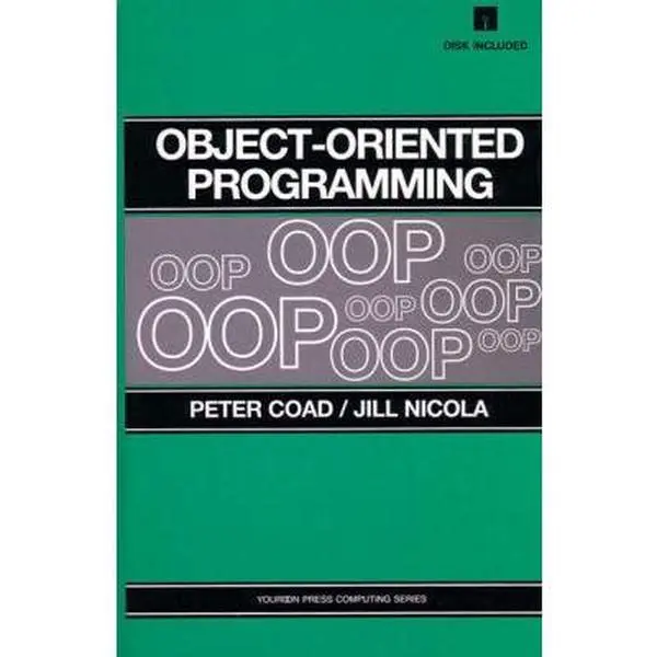 Used English Object-Oriented Programming Softcover Book by Peter Coad - Covers Programming Languages, Smalltalk, Comprehensive Examples, Extensive Source Code - 2.25 lbs, 2.25 Pounds