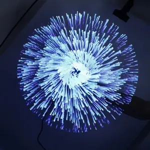 3D Hologram Fan w/224 LED Light Beads!