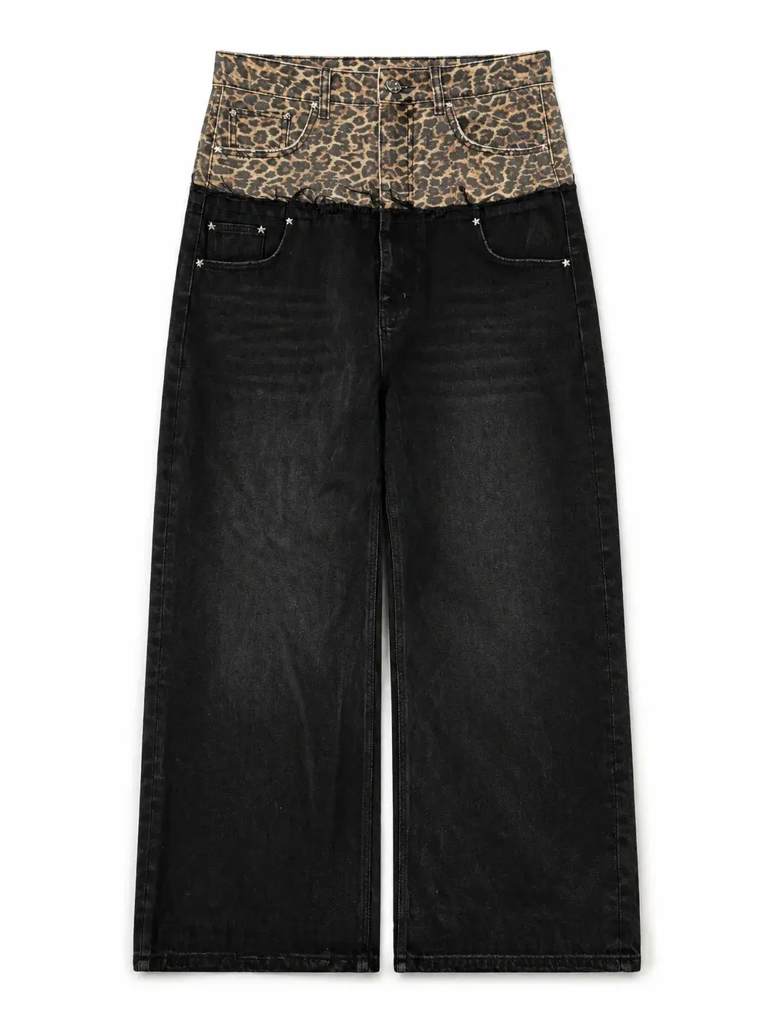 "cheetah" jeans