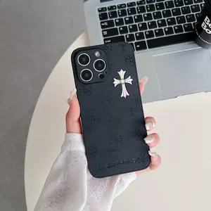 Gradient-colored cross-stitch leather shockproof phone case, suitable for iPhone 16, 15,14, 13,12, and 11 ProMax,is a high-end, fashionable phone case suitable for both men and women.lphone 16 plus case/14 case/15pro max case