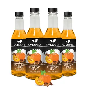 Syruvia Pumpkin Spice Syrup Beverage Sweet