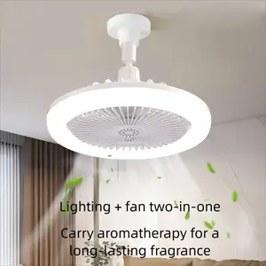 E26/e27 Ceiling Fan Light Set, Remote Control, Three-Tone Dimmable, Silent Pendant Fan, Kitchen Living Room Bedroom Lamp, Atmosphere Lighting, Dimmable Ceiling Lights, Home Lighting