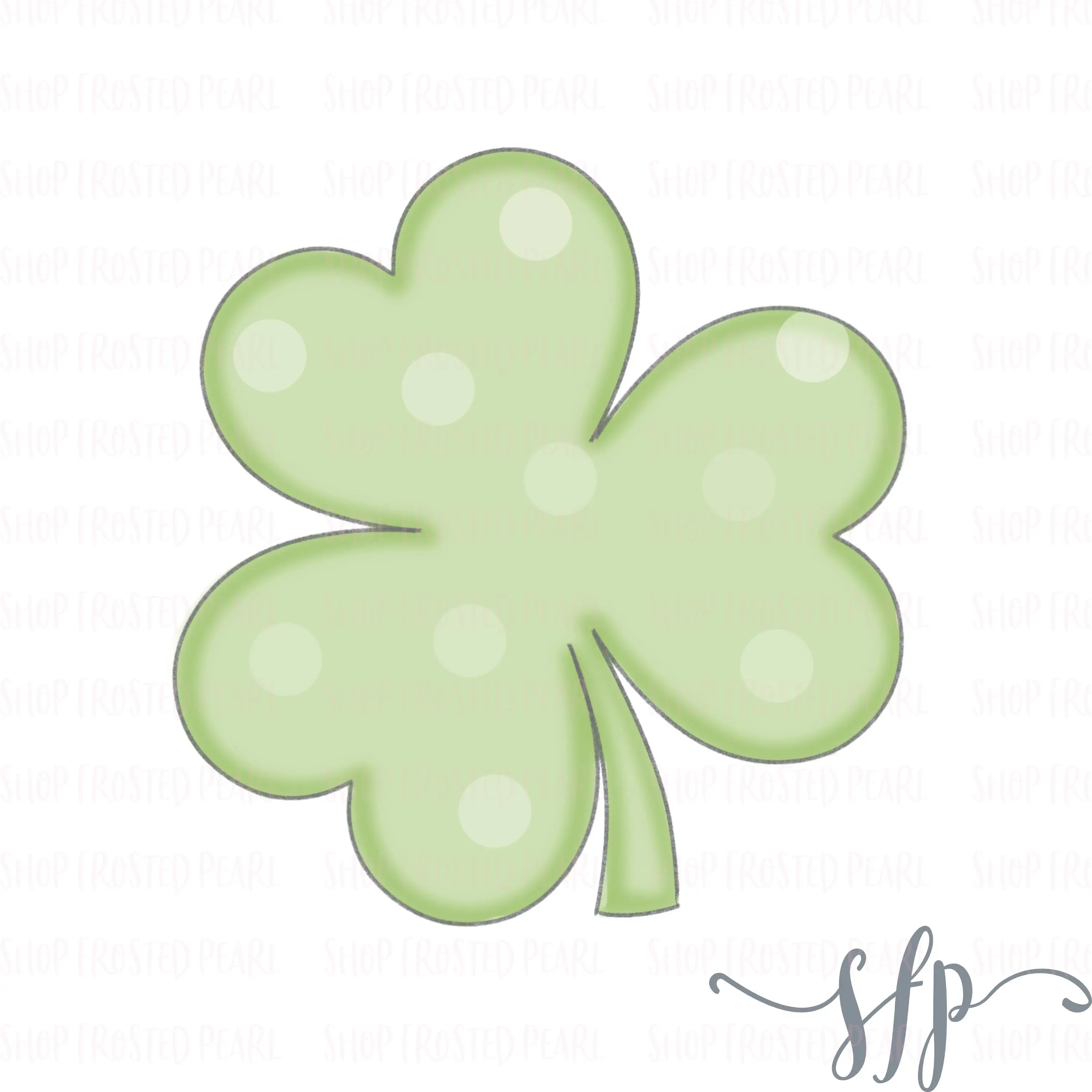 Shamrock - Cookie Cutter | Spring, St Patrick's Day, Clover, Lucky