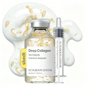 [Sungboon] Silk Lifting Peptide Ampoule 30ml – Anti-Aging Facial Serum with Peptides & Deep Collagen, Plumping Smoothing Skin Care, Premium Korean Skincare