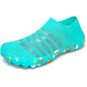 Water Shoes Women Barefoot Athletic Workout Gym Footwear Beach Swim Sneakers Quick Drying Boat Aqua Shoes for Water Sport Diving Sailing Travel Fishing