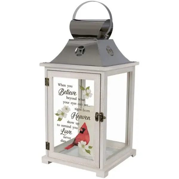 "Heaven" Cardinal Memorial Lantern