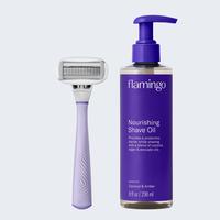 Lilac Razor + Shave Oil