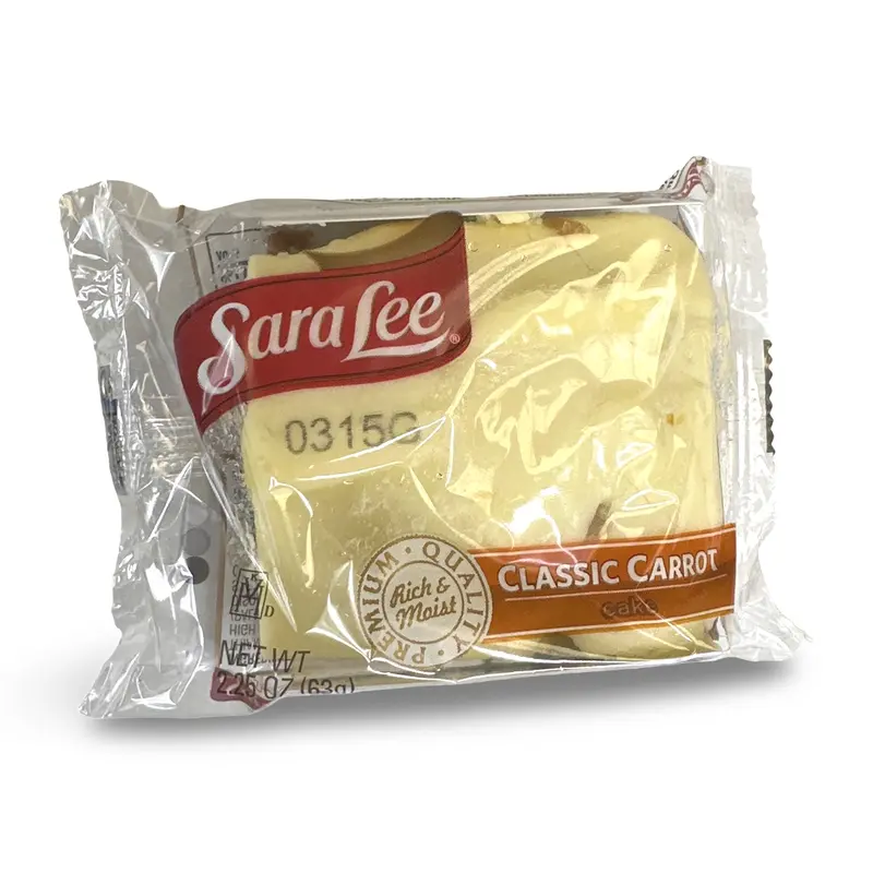 Sara Lee Iced Carrot Cakes – 2.25 oz Individually Wrapped Spiced Snack Cakes with Cream Cheese-Style Icing, 12 Count