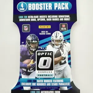 Donruss Optic Football 2025 Booster Pack (4 Cards)