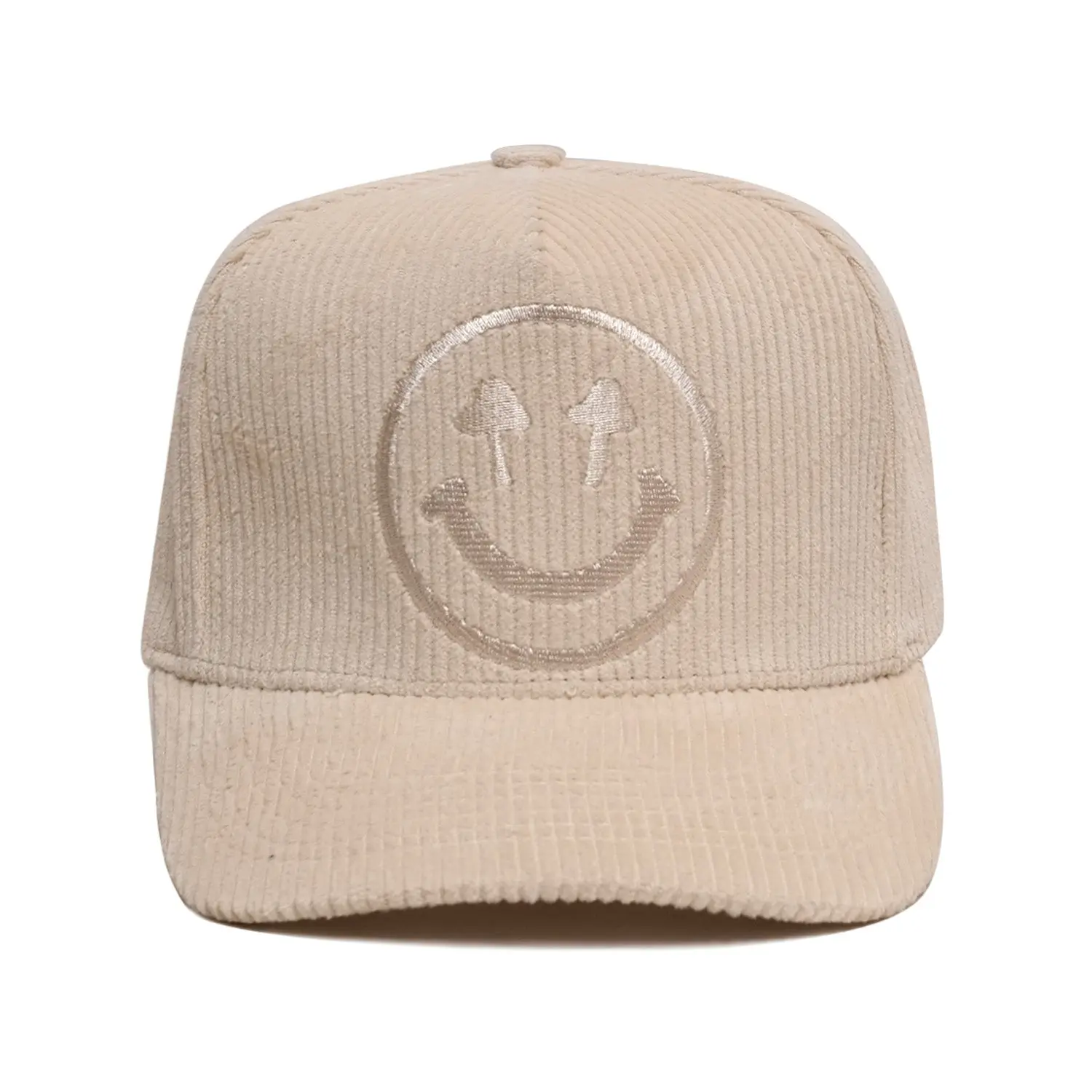 Corduroy Logo Cap - Bone