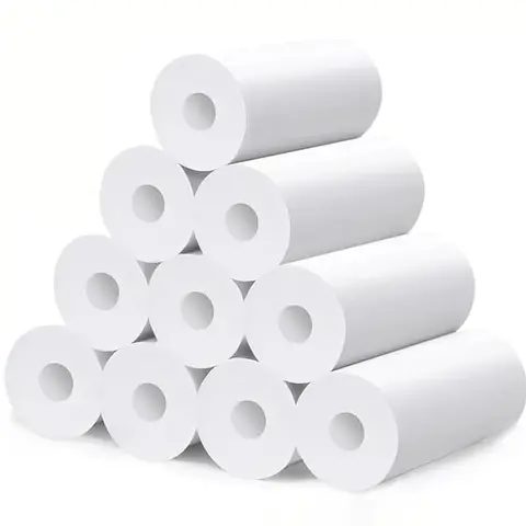 Instant Camera Refill Print Paper, Photo Printer HD Printing Thermal Print Paper Rolls, Camera Accessories for Instant Camera, Printer Supplies