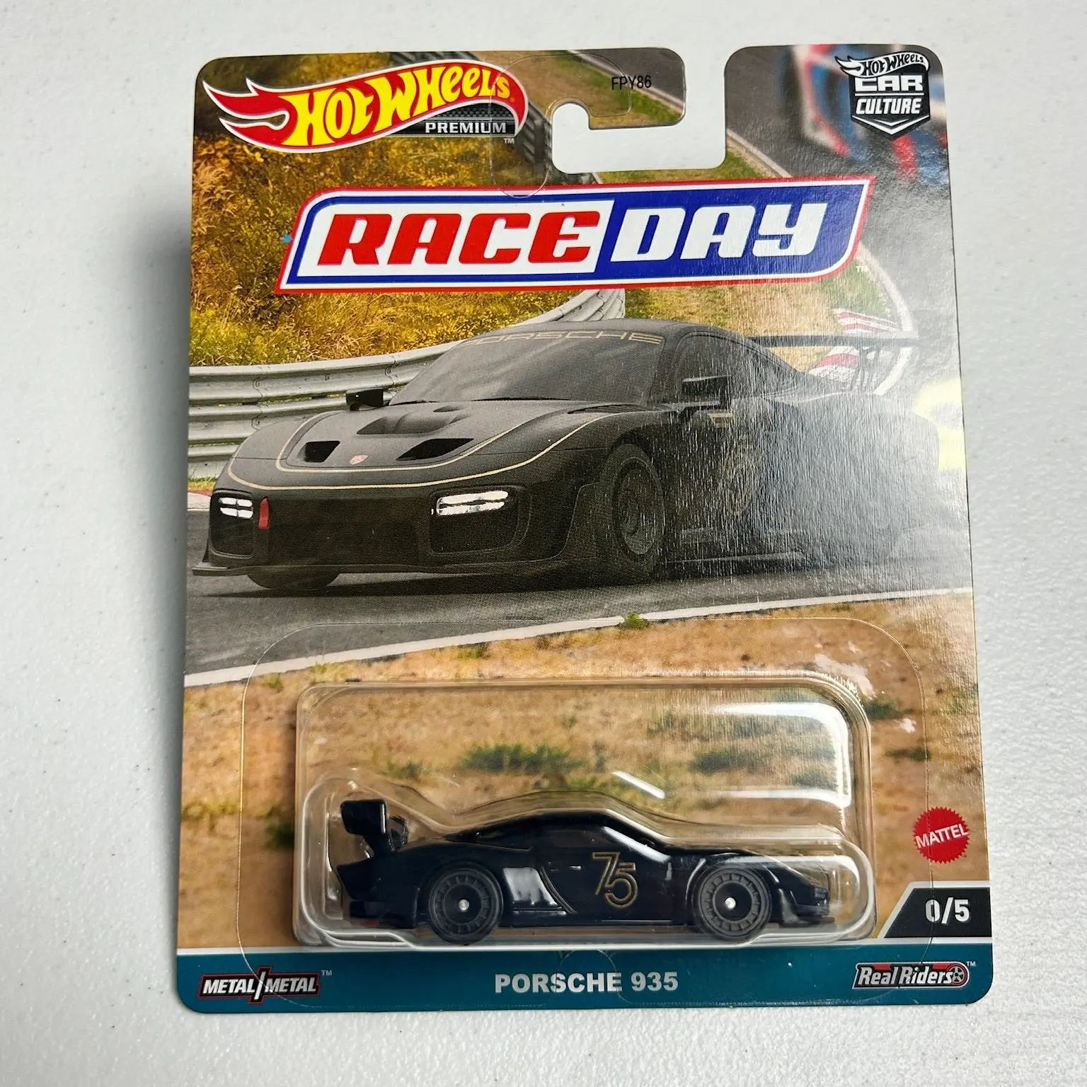 Hot Wheels 1:64 Car Culture Race Day Porsche 935 0/5 Chase