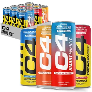 (A)C4 Energy Drink Mix – Performance & Smart Energy Variety Pack, Zero Sugar Pre Workout Fuel with 150–200mg Caffeine and Beta Alanine, 12 Pack