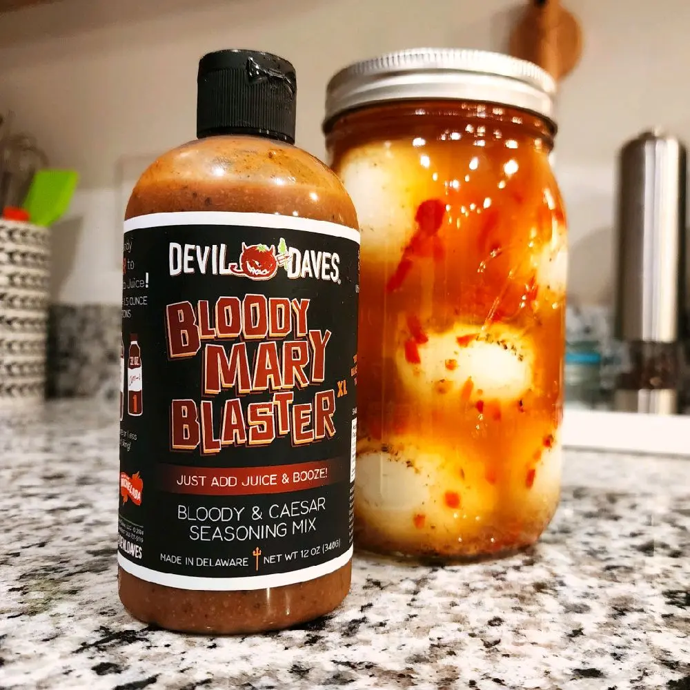 Devil Daves Bloody Mary Blaster Concentrate | Medium Heat Seasoning for ...