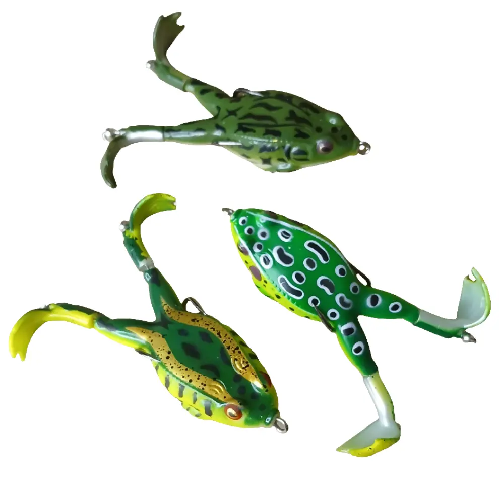 New Upgraded Bionic Frog Topwater Crankbait Lure New Upgraded Bionic Frog Topwater Crankbait Lure