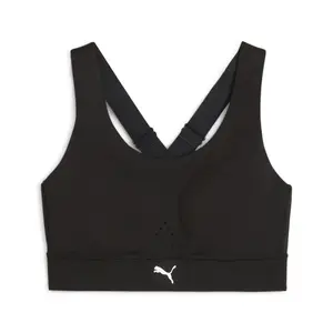 PUMA Womens Pwrbreathe Run Sports Bra Casual Casual - Black
