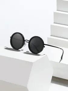 Men's Tunable Chroma Sunglasses, 1-9 Levels Tunable Chroma Glasses, Stepless Chroma Glasses, Round Tone, Suitable for Driving, Outdoor Use