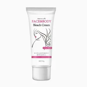 Face and Body Brightening Cream, Lightweight Milky Moisturizing - for face, neck, underarms, joints, etc. Gentle formula with brightening, hydrating and moisturizing benefits. Suitable for men and women. 50g/1.76oz