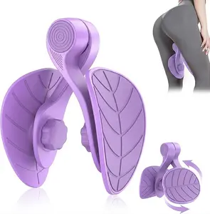 Thigh Exerciser, Pelvic Floor Muscle Training Device for Women, Inner Thigh & Hip Muscle Trainer, Home Fitness Strength Equipment for Men and Women
