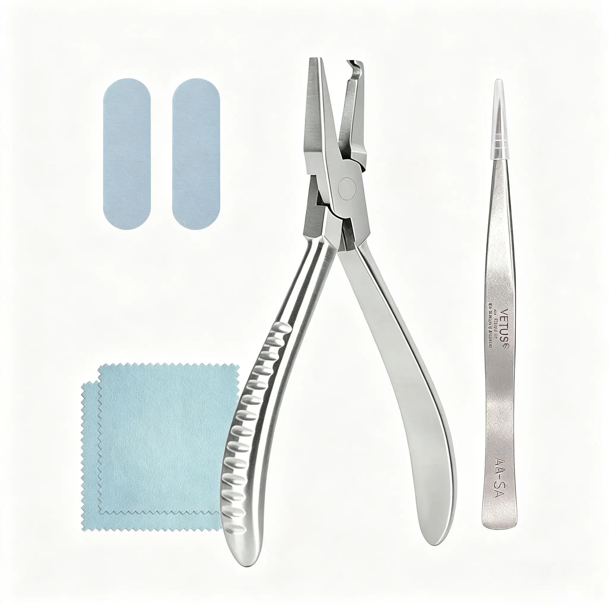 Professional Eyeglasses Nose Pad Adjusting Pliers & Jewelry Repair Tool Set