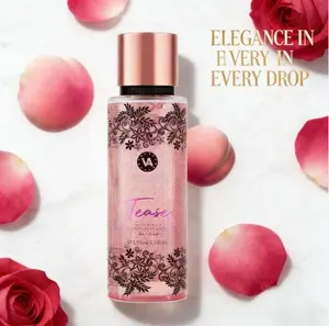 Victoria Anna Tease Eau de Parfum Spray 250ml - Organic Fruity Floral Fresh Seductive Scent with Quick Absorbing Non-Greasy Formula for All Skin Types