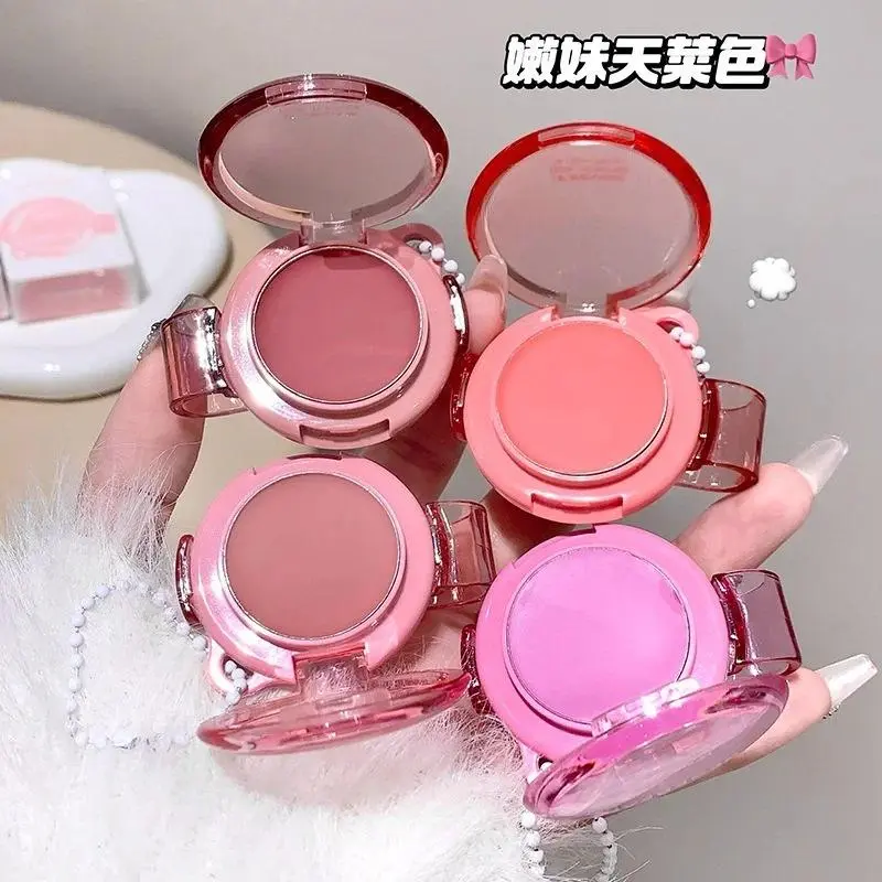 Matte Lip & Cheek Cream in Rose Purple, Dual Use Monochrome Cosmetic - Long Lasting & Brightening Beauty Products, 1.8g