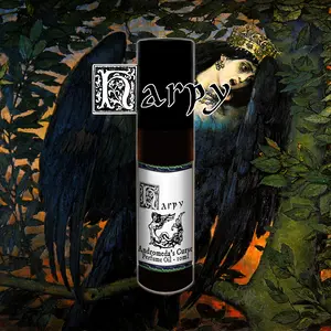 Harpy - Moss, Wet Stone, Amberwood  - Rollerball Perfume Oil